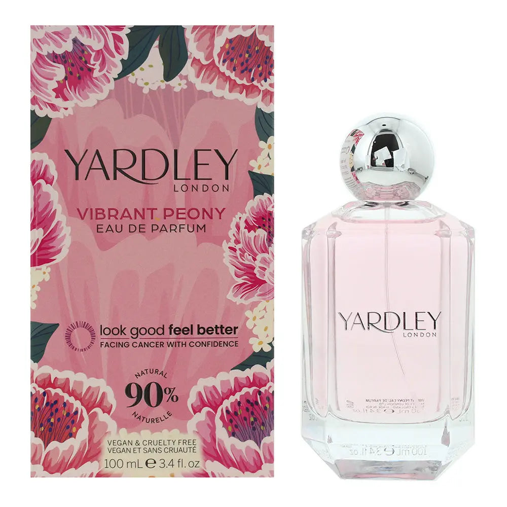 Yardley Vibrant Peony Eau De Parfum 100ml Yardley