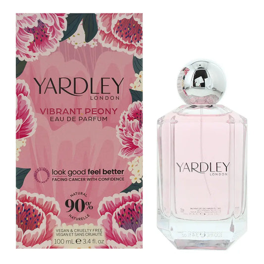 Yardley Vibrant Peony Eau De Parfum 100ml Yardley