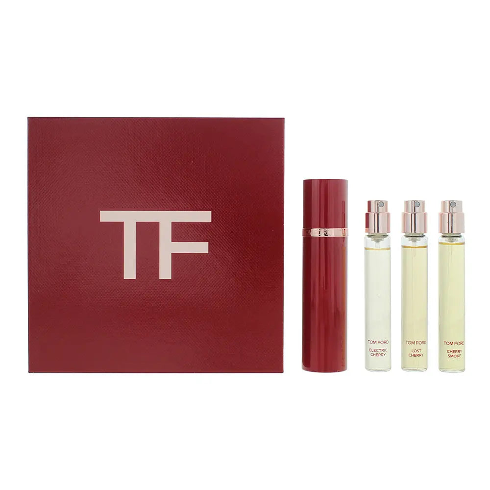 Tom Ford Private Blend Cherries Collection 3 Piece Gift Set: EDP 5 x 10ml Tom Ford