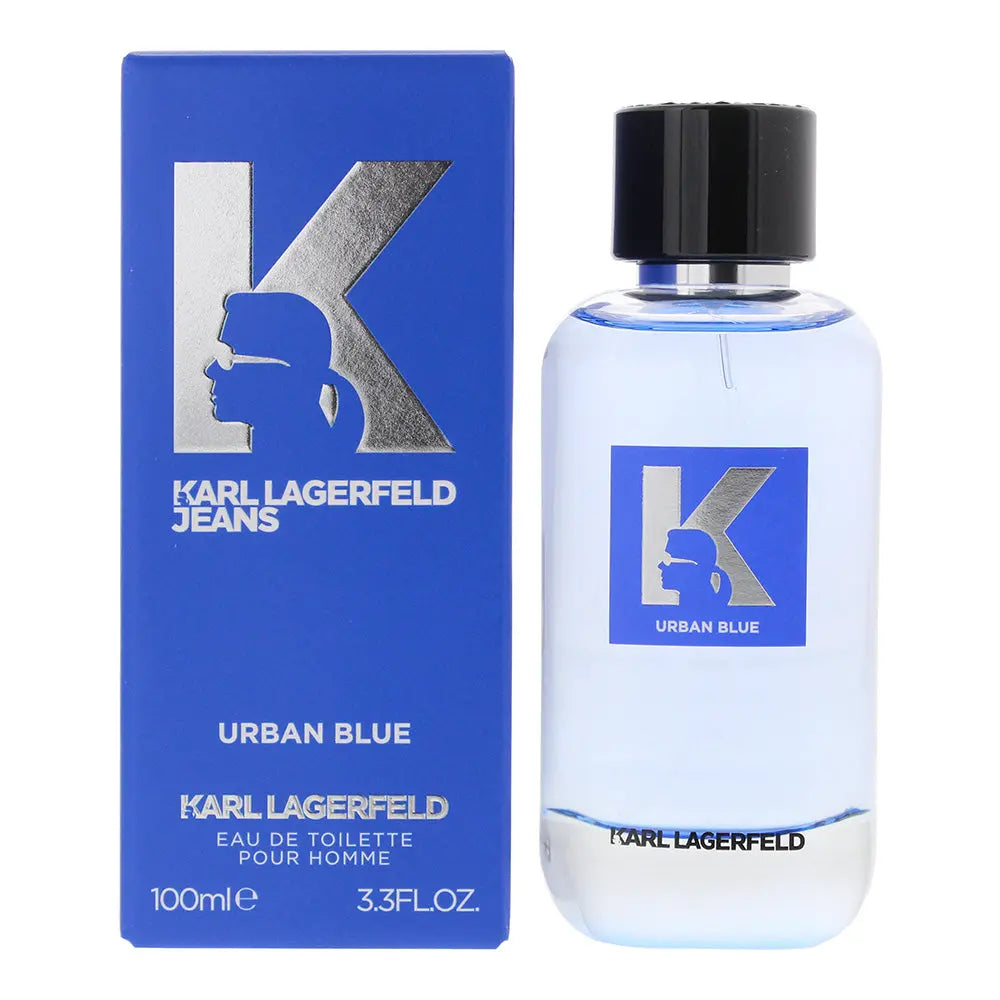 Karl Lagerfeld Jeans Urban Blue Eau de Toilette 100ml Karl Lagerfeld