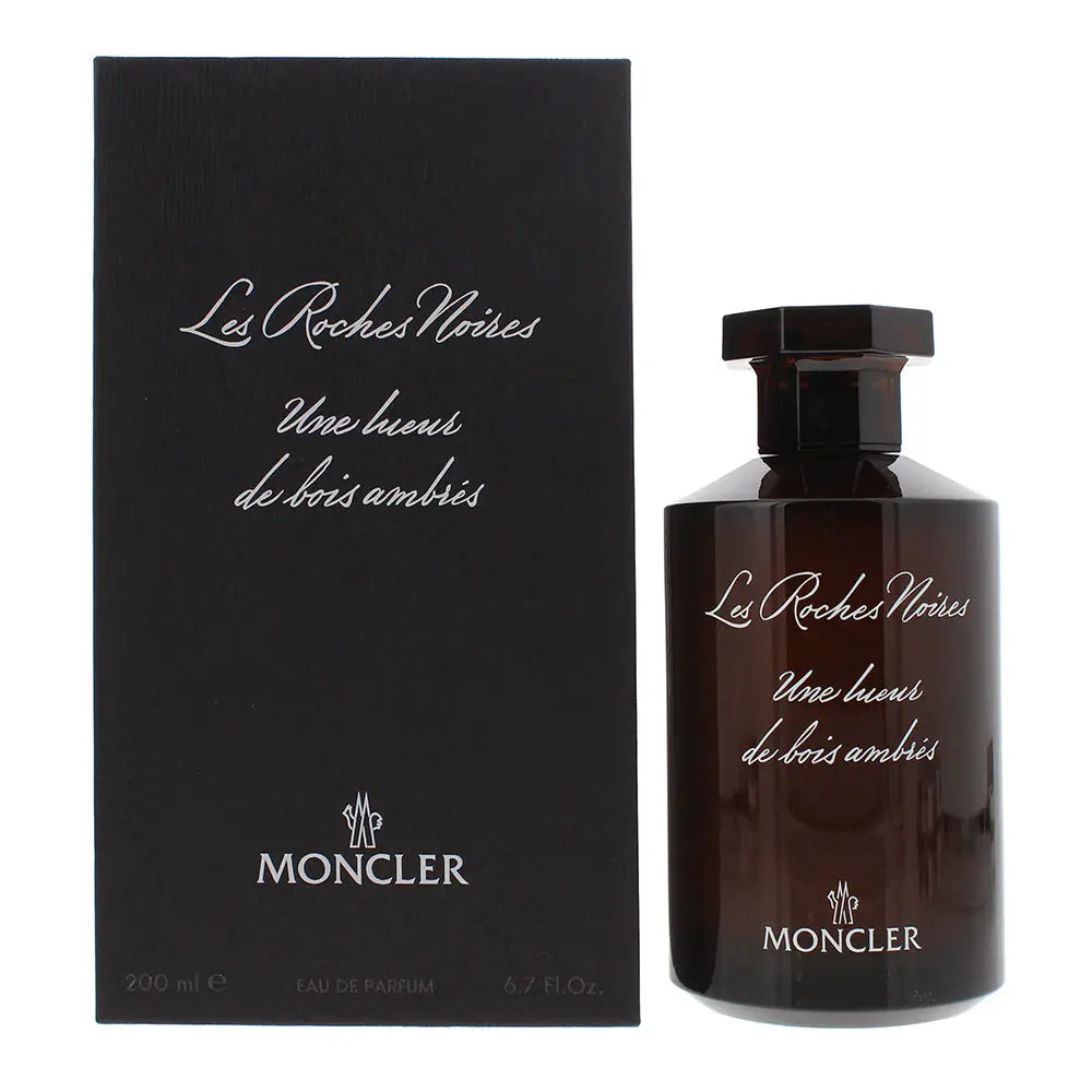 Moncler Les Roches Noires Une Lueur De Bois Ambres Eau de Parfum 200ml Moncler