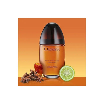 Calvin Klein Obsession Eau de Parfum Spray 100ml for Women Pack of 2 – Warm Spicy Amber Long Lasting Fragrance Set Calvin Klein