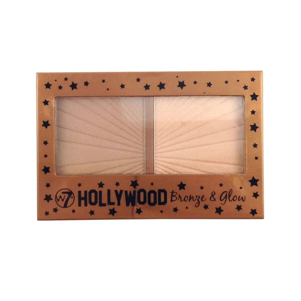 W7 Hollywood Bronze & Glow Duo Compact 13g