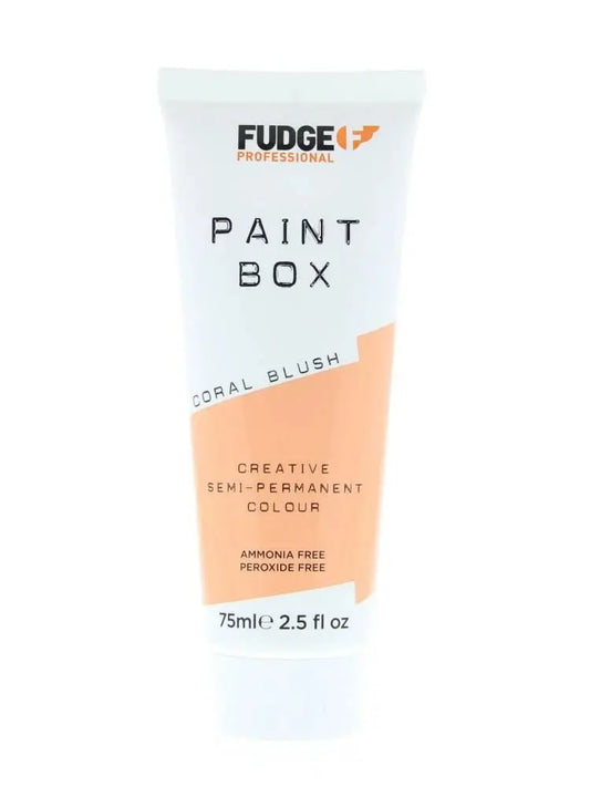 FUDGE Paint Box Creative Semi-Permanent Hair Colour Ammonia Free 75ml Coral Blush Fudge Professional