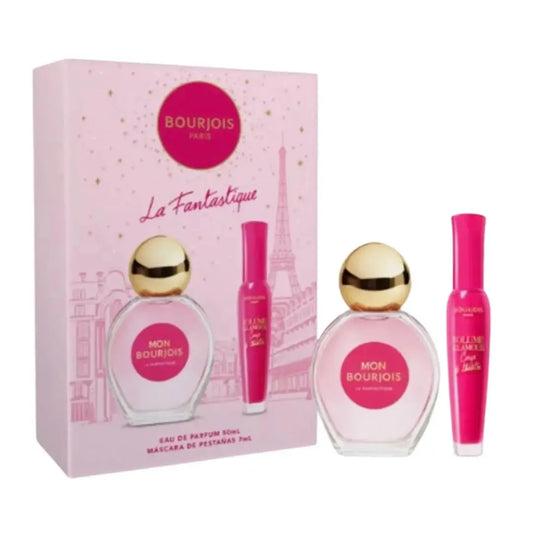 Bourjois Paris Gift Set Eau de Parfum Spray 50ml + Volume Glamour Mascara 7ml - Choose your scent Bourjois