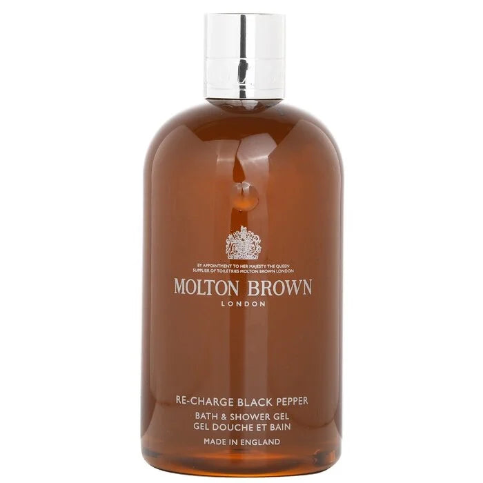 Molton Brown Re-Charge Black Pepper Bath & Shower Gel 300ml Molton Brown