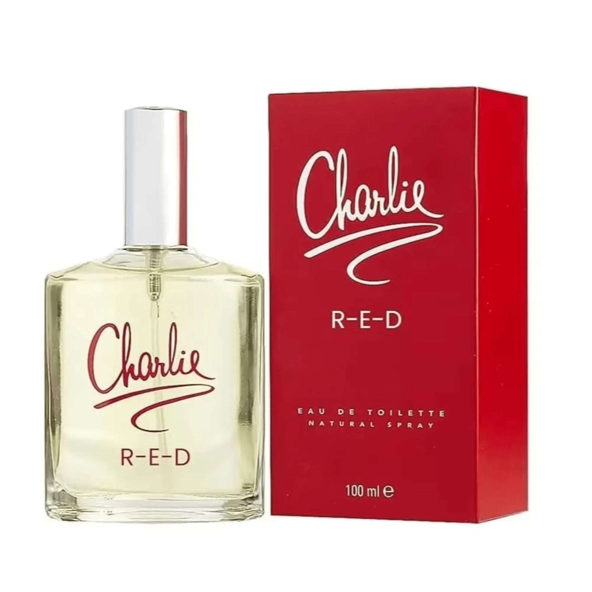 Charlie Silver & Charlie Red Eau de Toilette Spray Set for Women 2x100ml – Fresh Aromatic & Bold Floral Fruity Fragrance Duo for Everyday Feminine Elegance Revlon