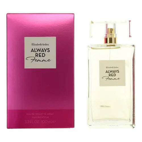 Elizabeth Arden Always Red for Her Eau de Toilette Spray 100ml New Pack Elizabeth Arden