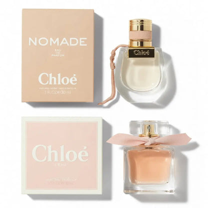 Chloe Perfume Set for Women – Nomade Eau de Parfum 30ml & Love Story Eau de Toilette 50ml – Luxury Chypre & Fresh Floral Fragrance Duo – Long Lasting Elegant Designer Perfumes – Gift Set for Women The Beauty Store