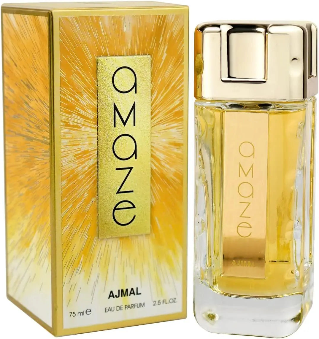 Ajmal Women’s Eau de Parfum Set of 2 – Amaze 75ml & Sacred Love 50ml Fragrance Gift Set The Beauty Store
