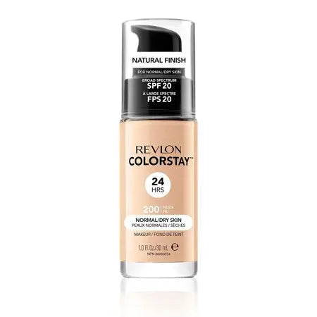 Revlon Colourstay Foundation for Normal/Dry Skin 200 Nude - The Beauty Store