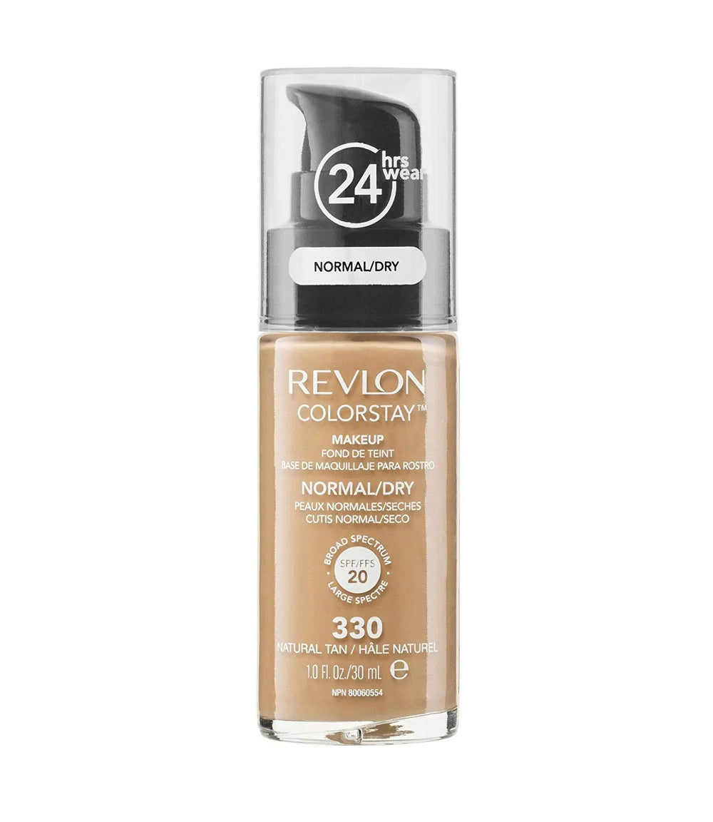 Revlon Colourstay Foundation for Normal/Dry Skin 330 Natural Tan - The Beauty Store