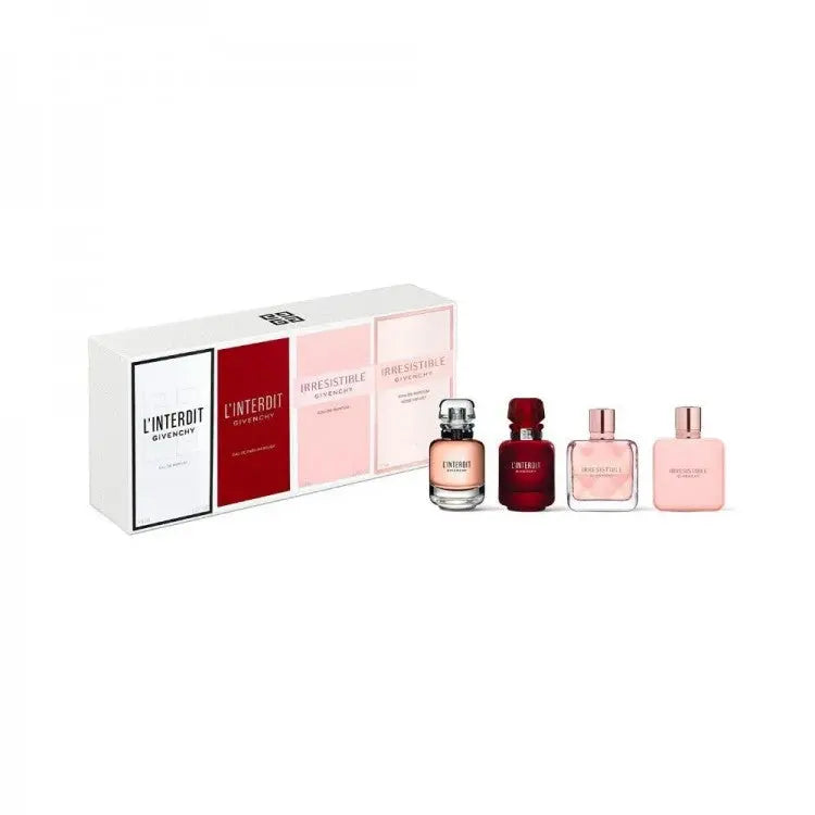 Givenchy Miniature Perfume Gift Set 2 x EDP 10ml + 2 x EDP 8ml Givenchy