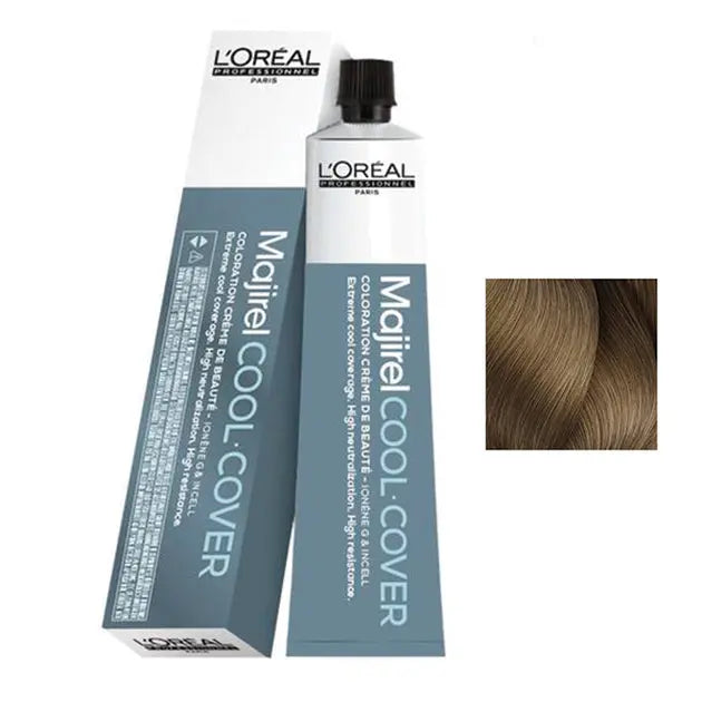 L'Oréal Professionnel Majirel Cool Cover Permanent Hair Colour 50ml - 8 L'Oreal