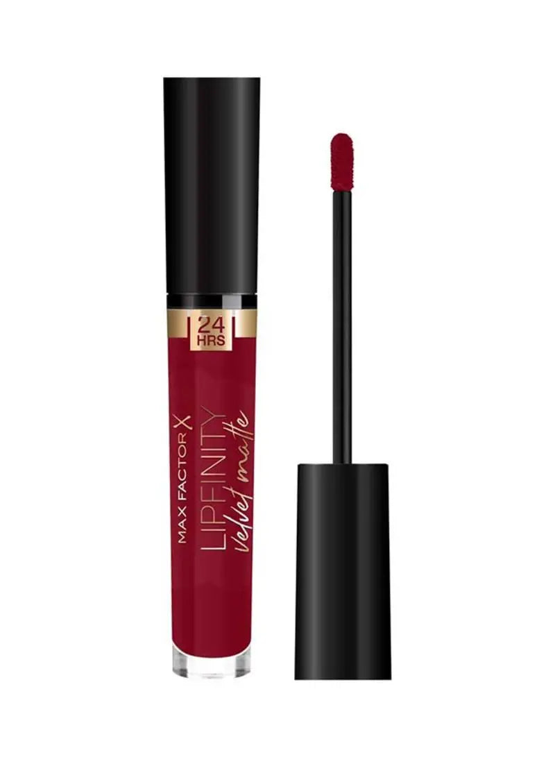 Max Factor Lipfinity Velvet Matte 90 Red Allure Liquid Lipstick 3.5ml Max Factor