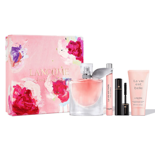Lancome La Vie Est Belle Gift Set EDP 50ml + EDP 10ml + B/L 50ml + Mascara 2ml