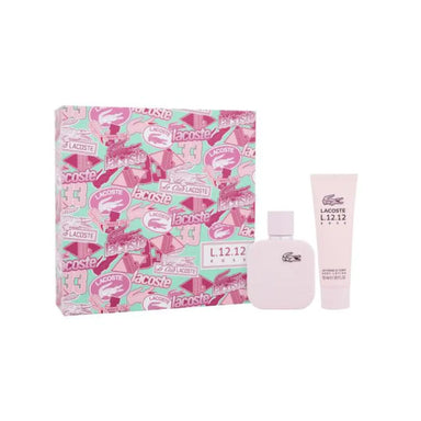 Lacoste Eau de Lacoste L.12.12 Rose Set EDP 50ml + B/Lotion 50ml - The Beauty Store