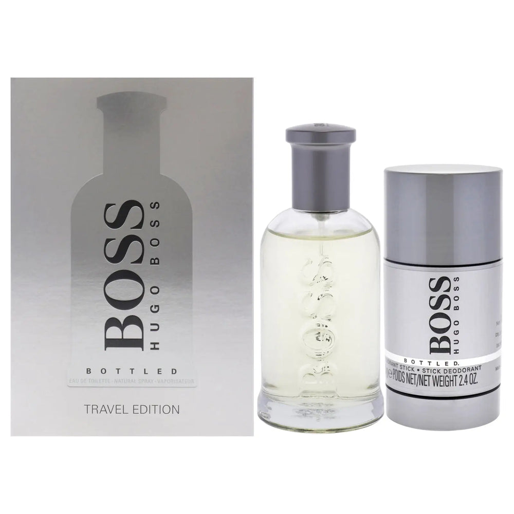 BOSS BOTTLED SET: EDT SPRAY 100ML + DEO STICK 75ML The Beauty Store