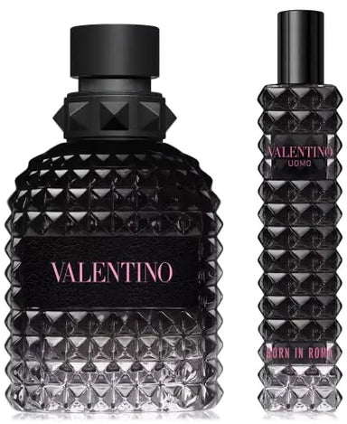 Valentino Born In Roma Uomo 2 Piece Gift Set: Eau de Toilette 100ml - Eau de Toilette 15ml Valentino