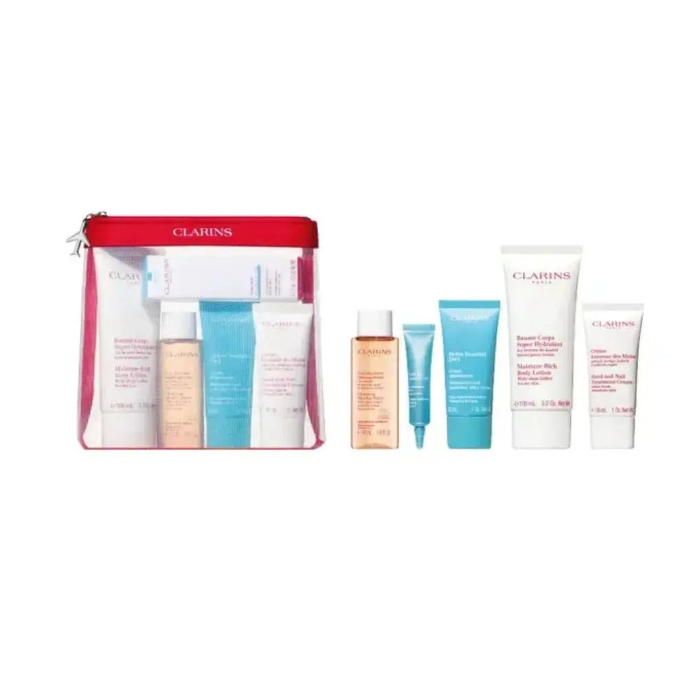 Clarins Head-To-Toe Moisturizing Essentials Set Clarins