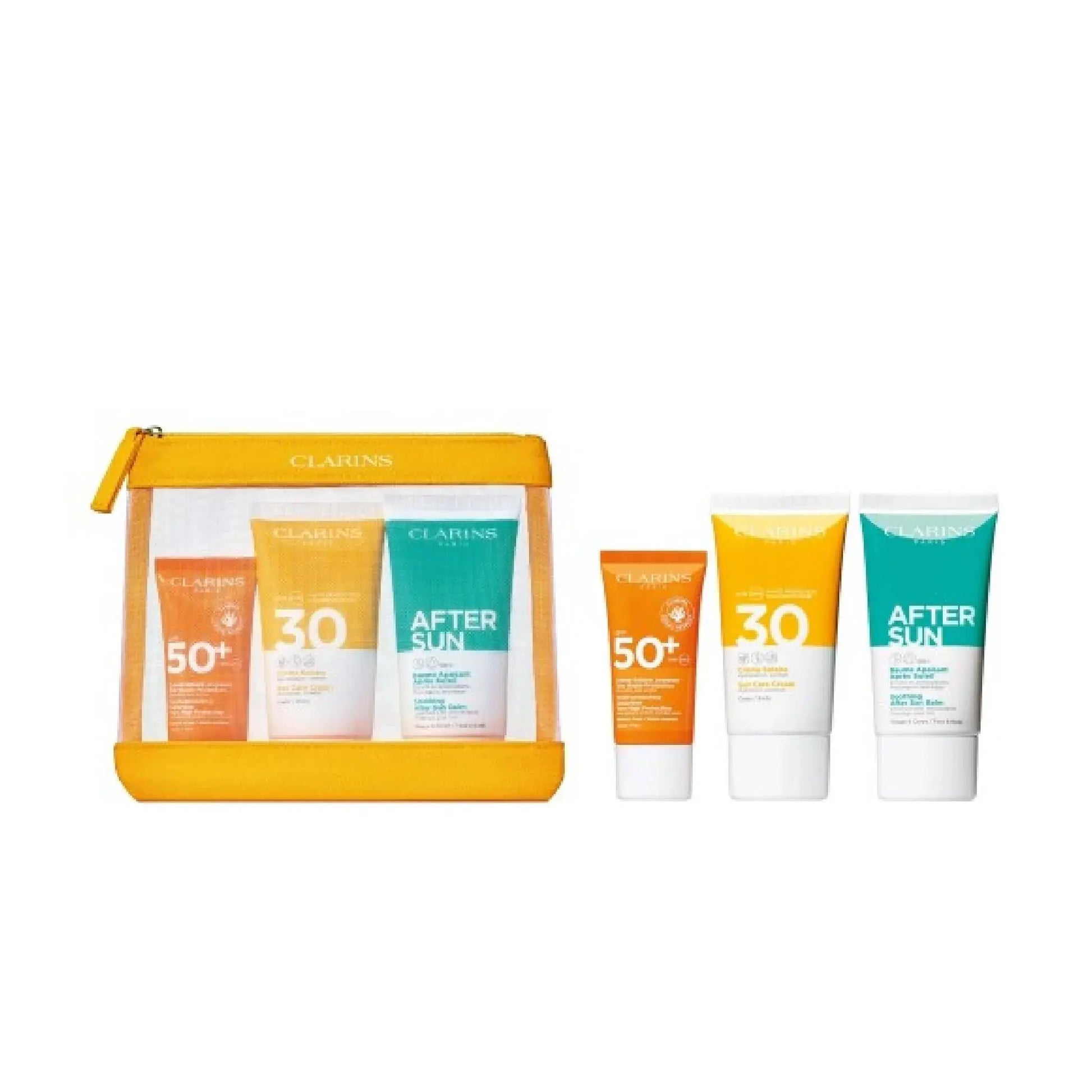 Clarins Summer Essentials Set SPF 50 30ml + SPF 30 75ml + After Sun 75ml Clarins
