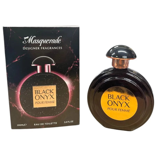 Masquerade Designer Fragrances Black Onyx EDT Spray 100ml Masquerade Designer Fragrances