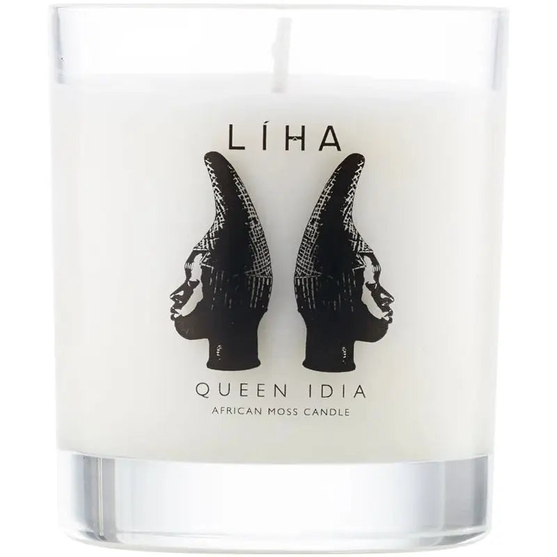 Liha Queen Idia African Moss Candle 220g - The Beauty Store