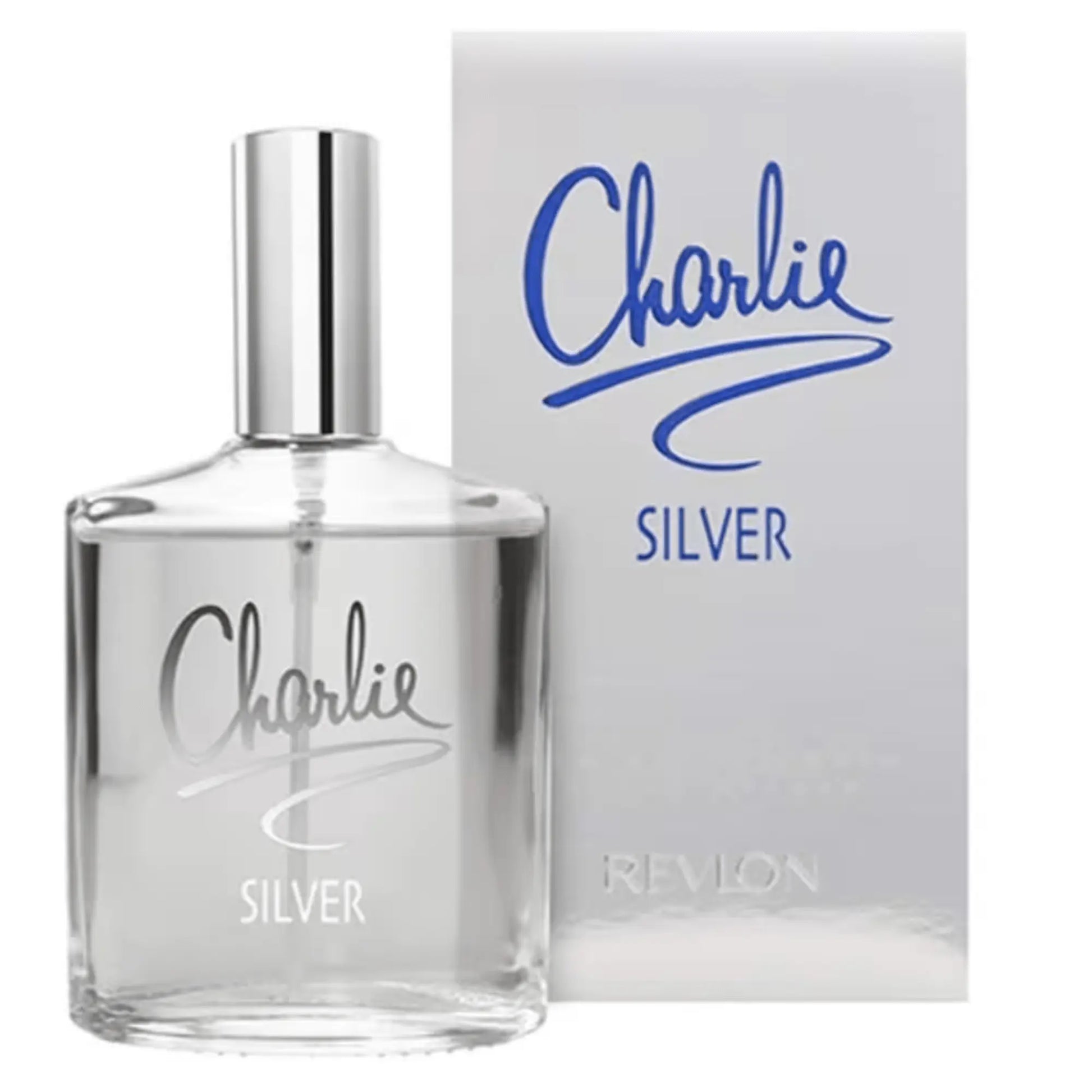 Charlie Silver & Charlie Red Eau de Toilette Spray Set for Women 2x100ml – Fresh Aromatic & Bold Floral Fruity Fragrance Duo for Everyday Feminine Elegance Revlon