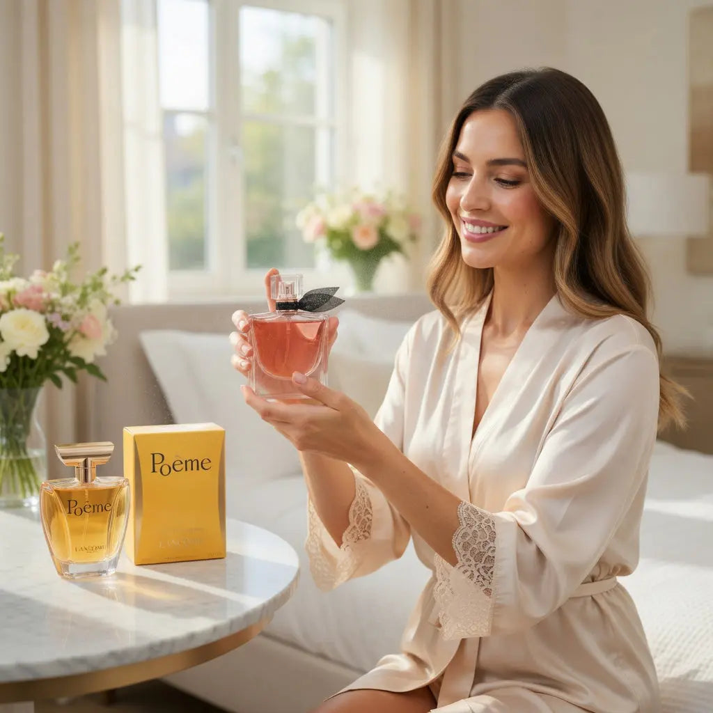 Lancôme La Vie Est Belle L’Elixir Refillable EDP Spray 50ml & Lancôme Poème EDP Spray 100ml Ultra-Rich Floral Gourmand & Warm Floral Oriental Feminine Fragrance Duo Gift Set | Iconic French Luxury Perfume Bundle for Her The Beauty Store