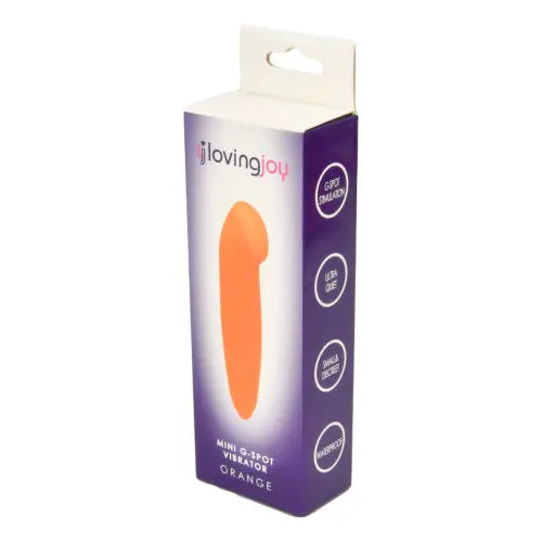 Loving Joy Mini G-Spot Vibrator Orange Loving Joy