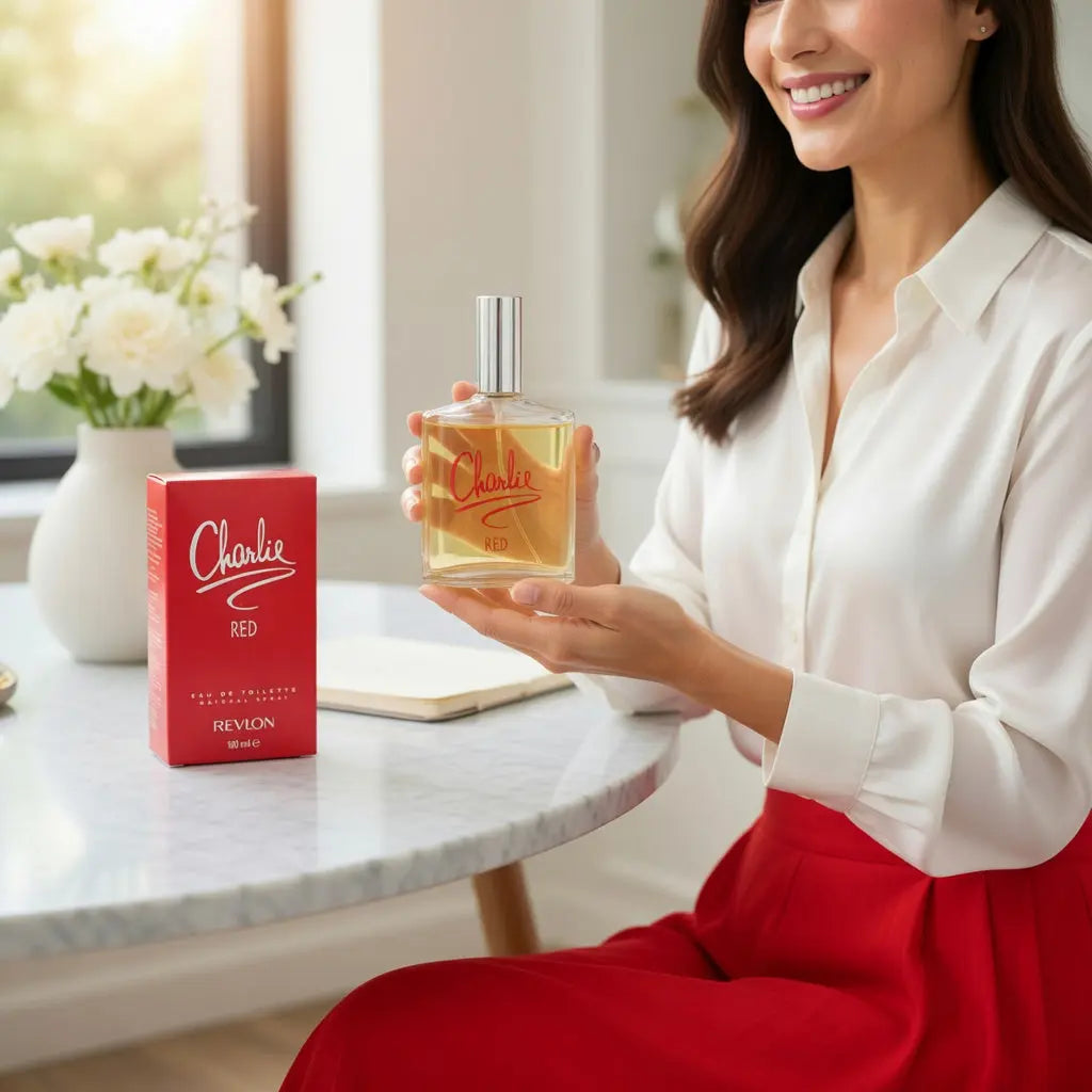Charlie Red Eau de Toilette Natural Spray 100ml Pack of 3 for Women – Fresh Floral Fruity Fragrance, Long Lasting Everyday Perfume Bundle The Beauty Store