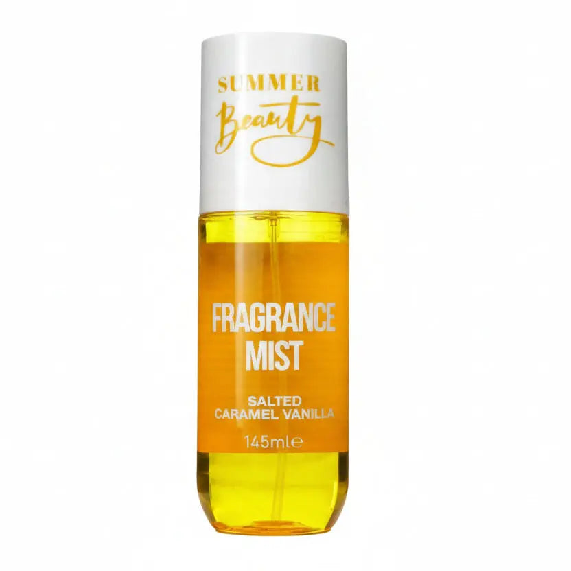 Summer Beauty Salted Caramel Vanilla Fragrance Mist 145ml Summer Beauty