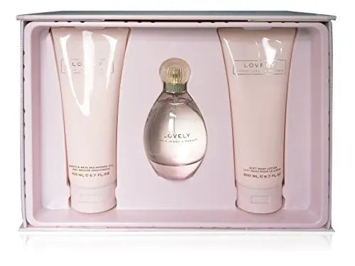 Sjp Lovely 3 Pc Gift Set - Edp 100Ml - Sg 200Ml - The Beauty Store