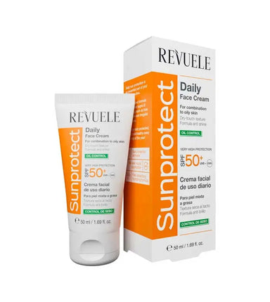 Revuele Sunprotect Daily Face Cream SPF50+ for Combination to Oily Skin 50ml - The Beauty Store