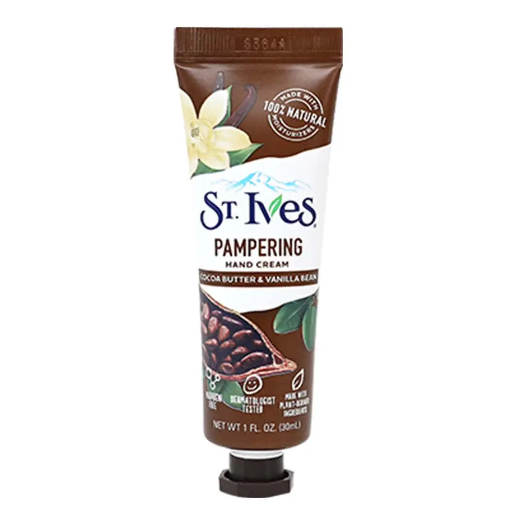 St. Ives Pampering Hand Cream 30ml - Cocoa Butter & Vanilla Bean St. Ives