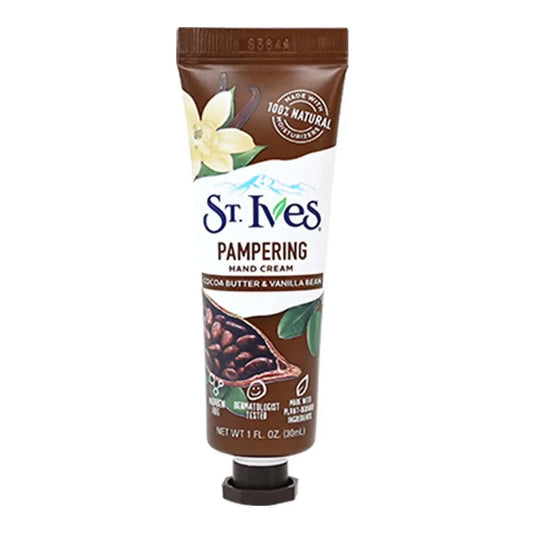 St. Ives Pampering Hand Cream 30ml - Cocoa Butter & Vanilla Bean St. Ives