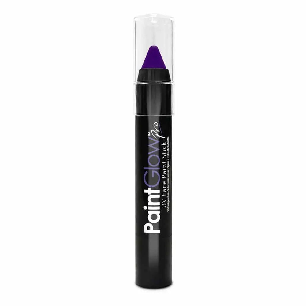 PaintGlow Pro UV Face & Body Paint Stick  - Purple PaintGlow