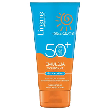 Lirene Sun Protection Emulsion 50+Spf Sensitive Sk The Beauty Store