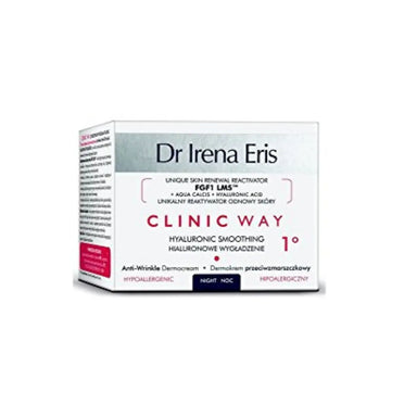 Dr Irena Eris Clinic Way Hyaluronic Smoothing Night Cream 1 - 50ml - The Beauty Store