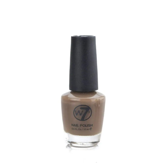 W7 Cosmetics Brown/Nude Nail Polish 15ml - Suede W7 Cosmetics