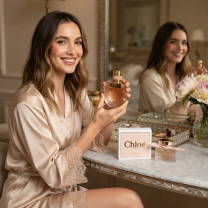 Chloe Perfume Set for Women – Nomade Eau de Parfum 30ml & Love Story Eau de Toilette 50ml – Luxury Chypre & Fresh Floral Fragrance Duo – Long Lasting Elegant Designer Perfumes – Gift Set for Women The Beauty Store