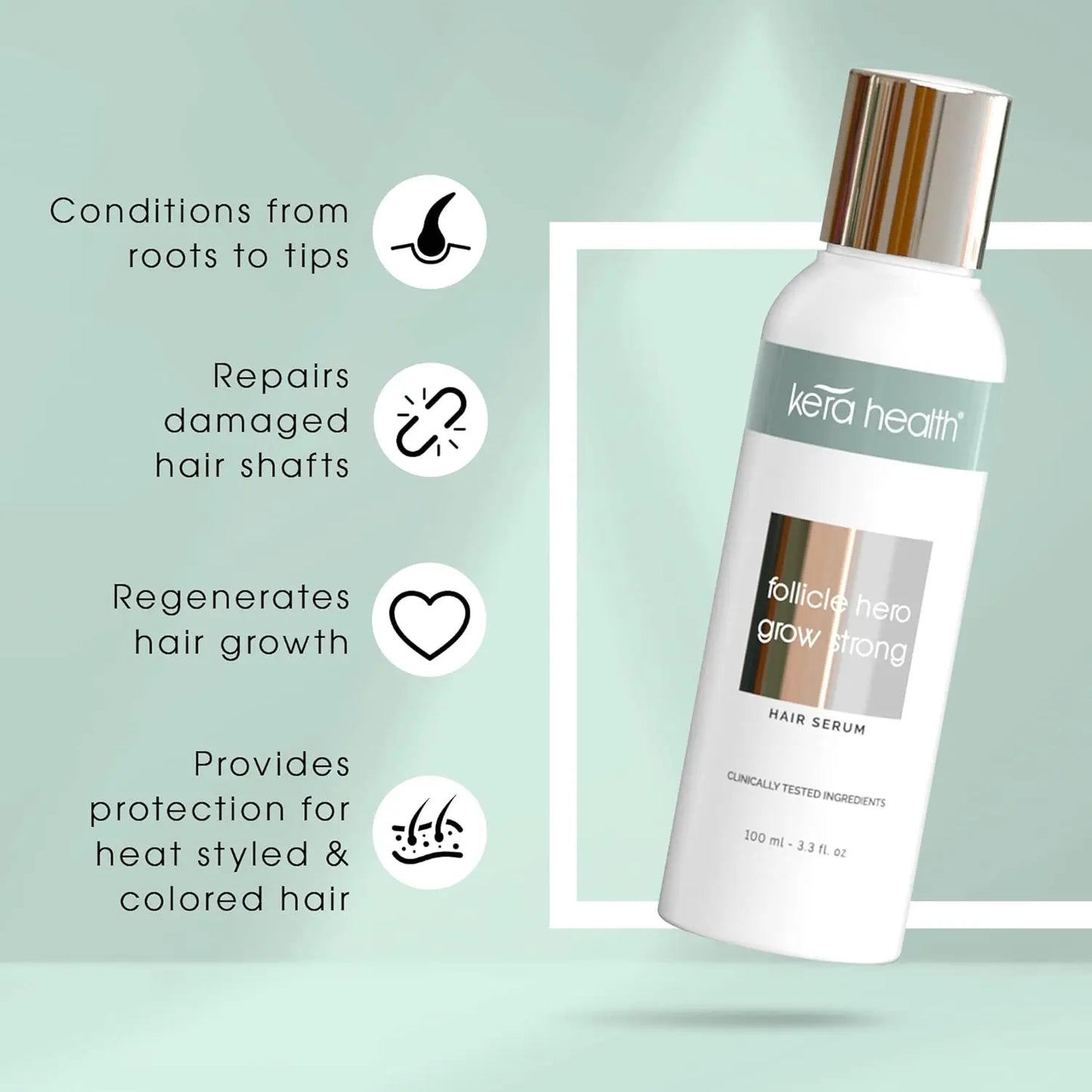 Kera Health Follicle Hero Grow Strong Hair Serum 100ml Kera Health