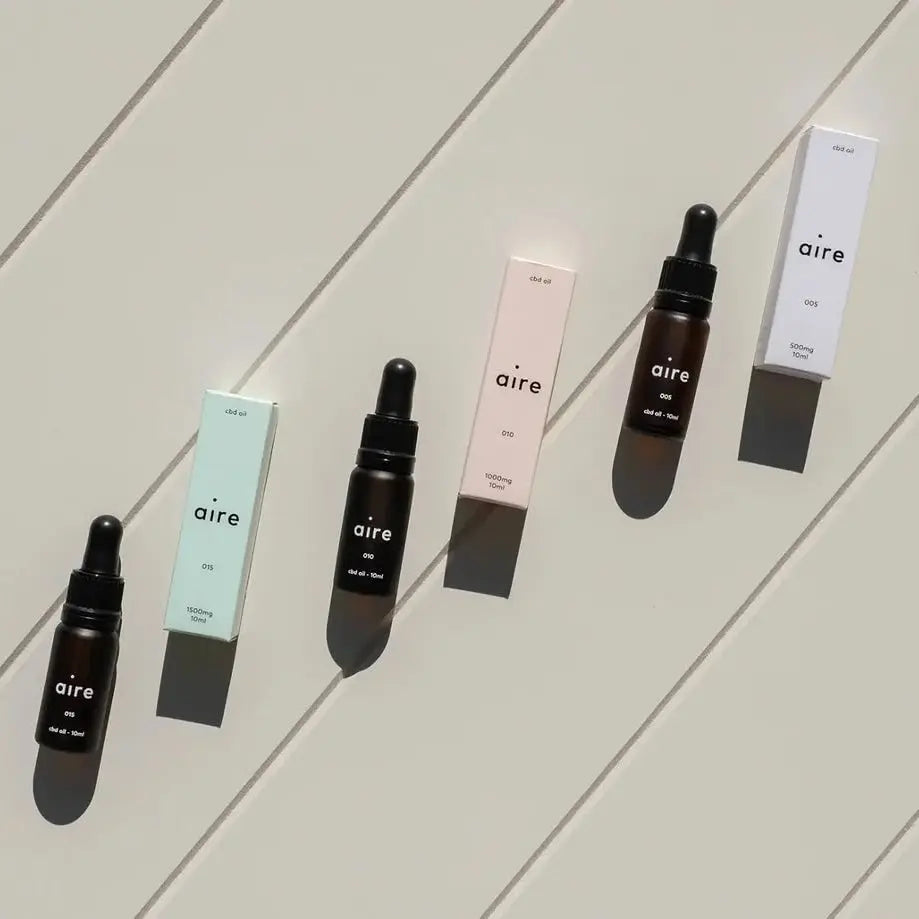 Aire CBD Oil Food Supplement 10% 1000mg 10ml - 010