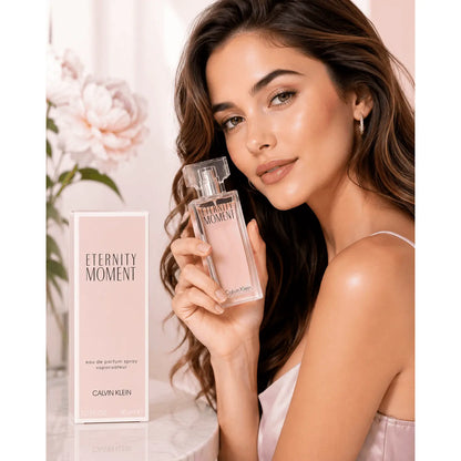 2 Pack Calvin Klein Eternity Moment Eau de Parfum Spray 30ml for Women, Floral Ladies Perfume, Travel Size Women's Fragrance Gift Set The Beauty Store