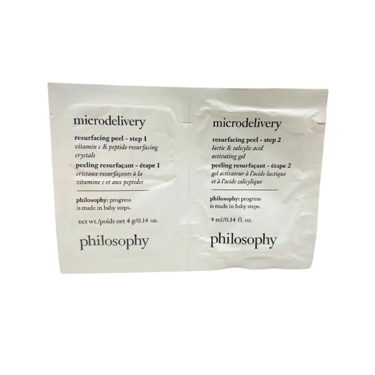 Philosophy Microdelivery Exfoliant Peel Stage 1 4g + Stage 2 4ml Philosophy