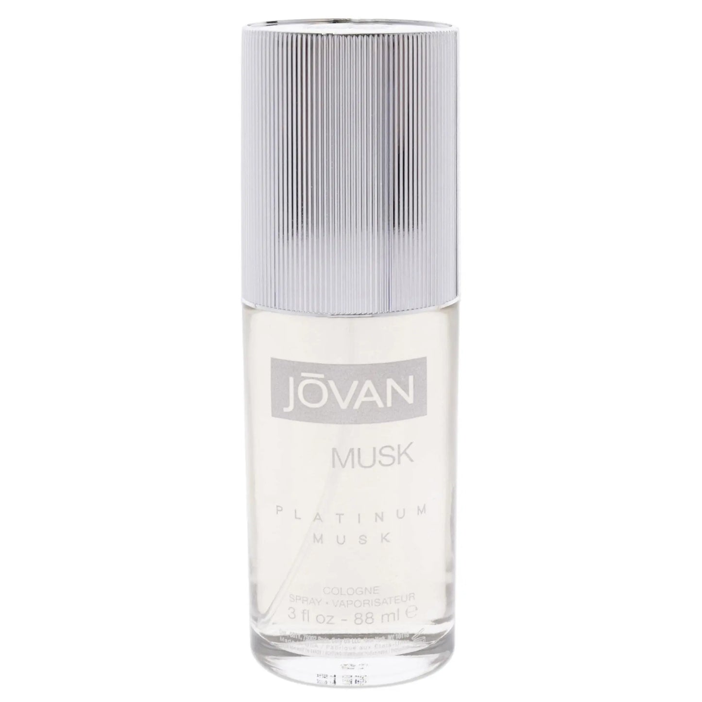 Jovan Platinum Musk for Men Cologne Spray 88ml Jovan