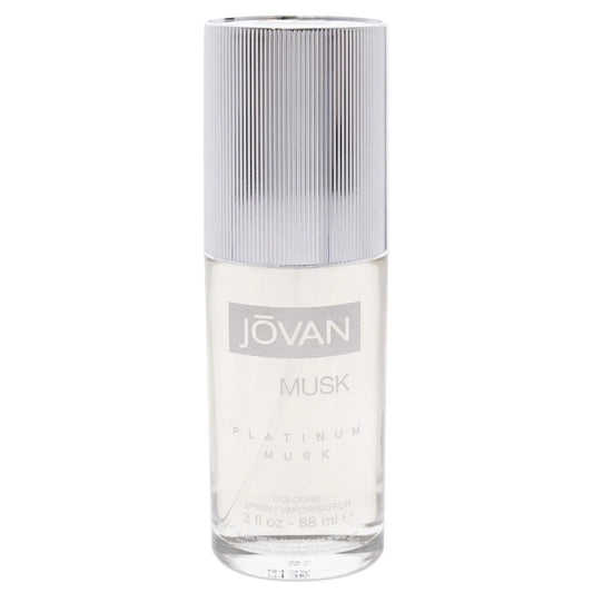 Jovan Platinum Musk for Men Cologne Spray 88ml Jovan