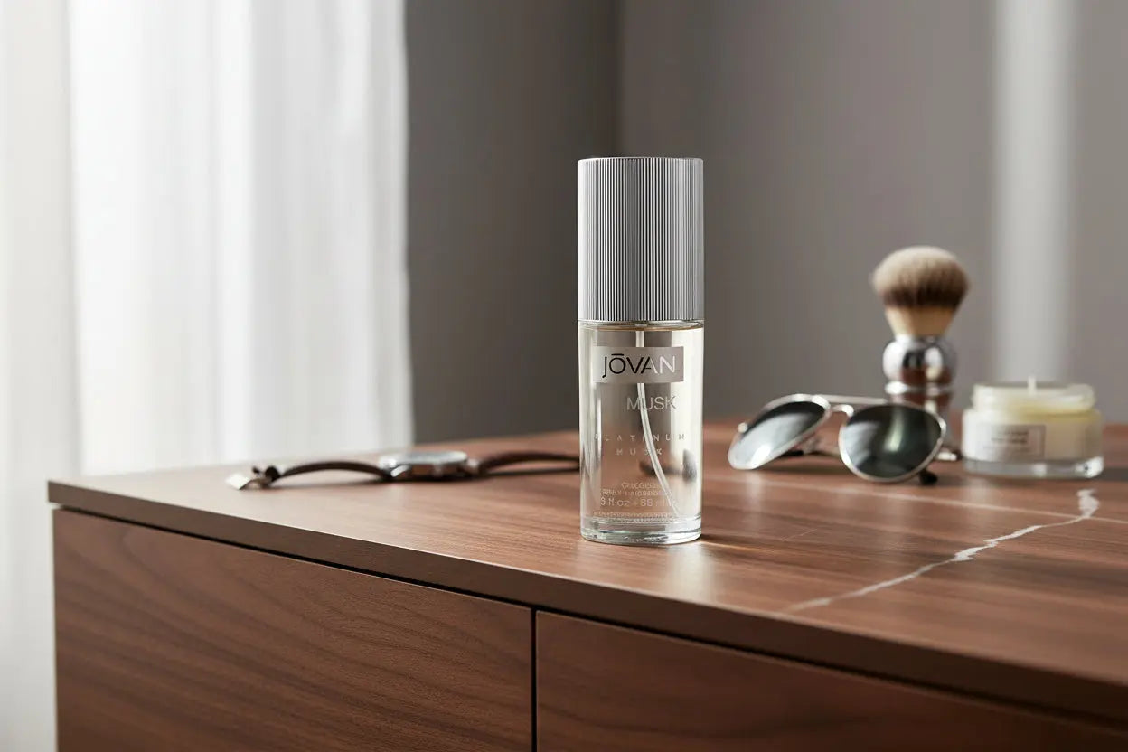 Jovan Platinum Musk for Men Cologne Spray 88ml Jovan