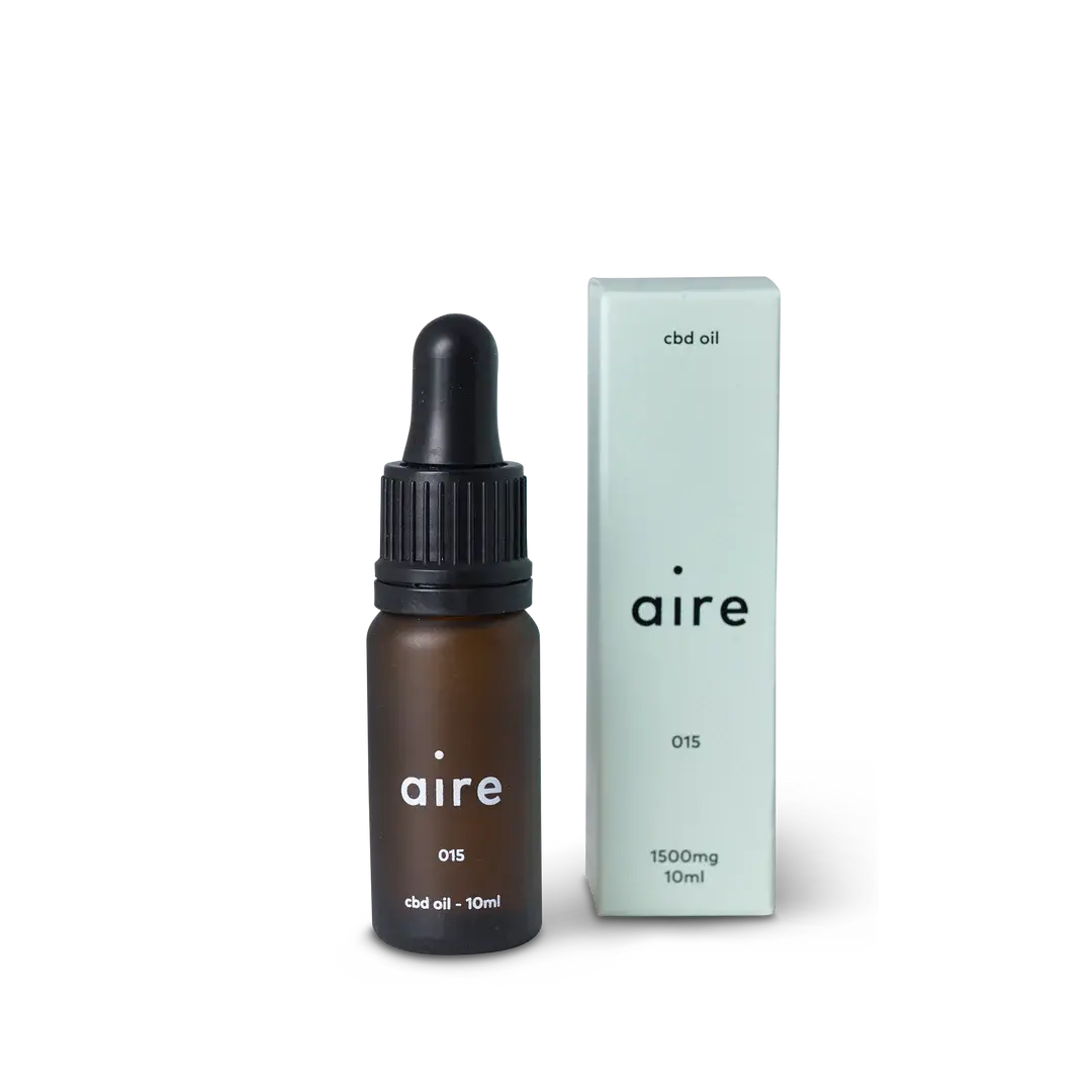 Aire CBD Oil Food Supplement 15% 1500mg 10ml - 015
