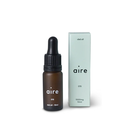 Aire CBD Oil Food Supplement 15% 1500mg 10ml - 015